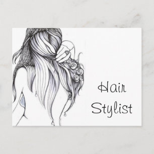 Hair Stylist Vykort