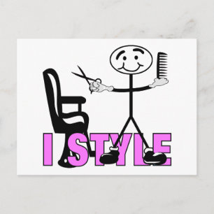 Hair Stylist Vykort