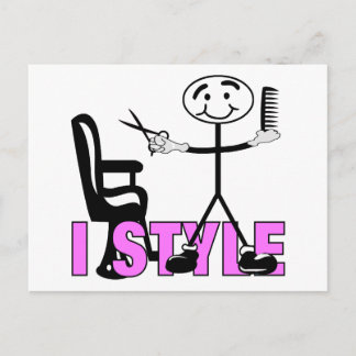 Hair Stylist Vykort