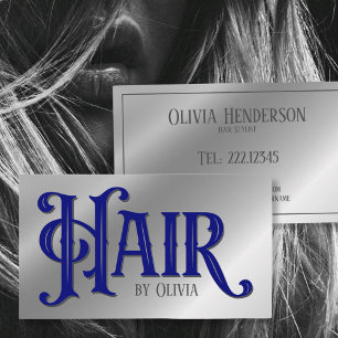 Hair Typograpgy-Affärskort Visitkort