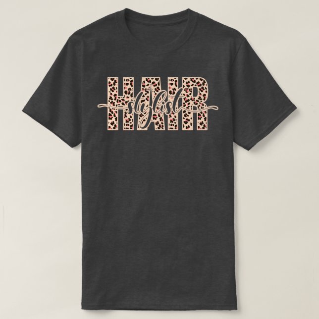 Hairapist Hairdresser Hair Stylist 1 T Shirt (Design framsida)