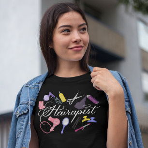 Hairapist Hairdresser Hair Stylist Barber 2 T Shirt