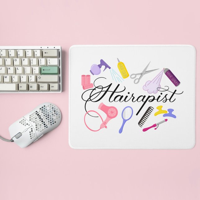 Hairapist Hairdresser Hair Stylist Barber Design Musmatta (Skapare uppladdad)