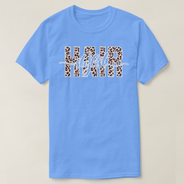 Hairapist Hairdresser Hair Stylist T Shirt (Design framsida)