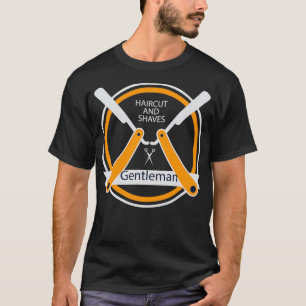 Haircut och Shaves gentleman T Shirt