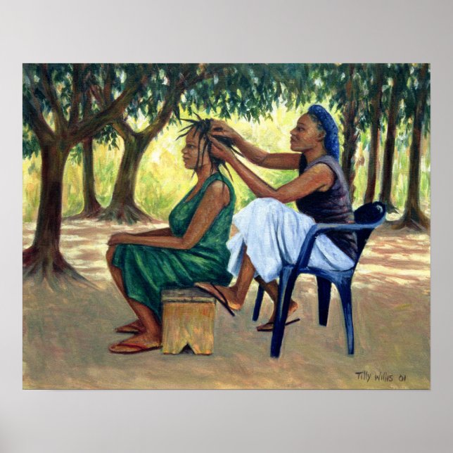 Hairdresser 2001 poster (Framsidan)