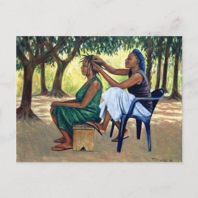 Hairdresser 2001 vykort (Framsida)