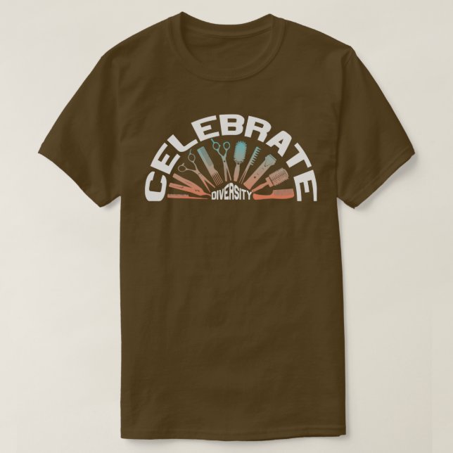Hairdresser Barber Haircut Hair Scissors Stylist S T Shirt (Design framsida)