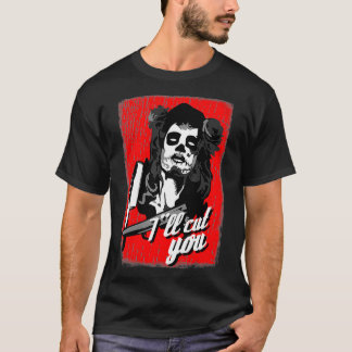 Hairdresser BarNumrering Razor Sugar Skull T Shirt
