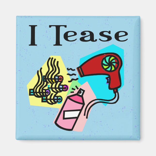 Hairdresser Gifts Magnet (Framsidan)