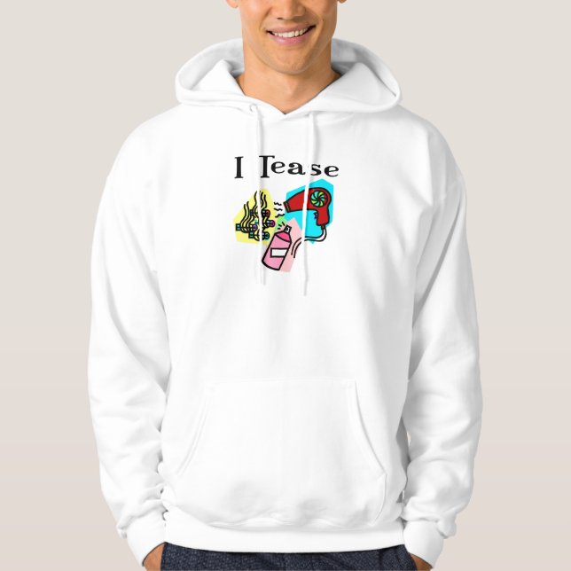 Hairdresser Gifts Sweatshirt Med Luva (Framsida)