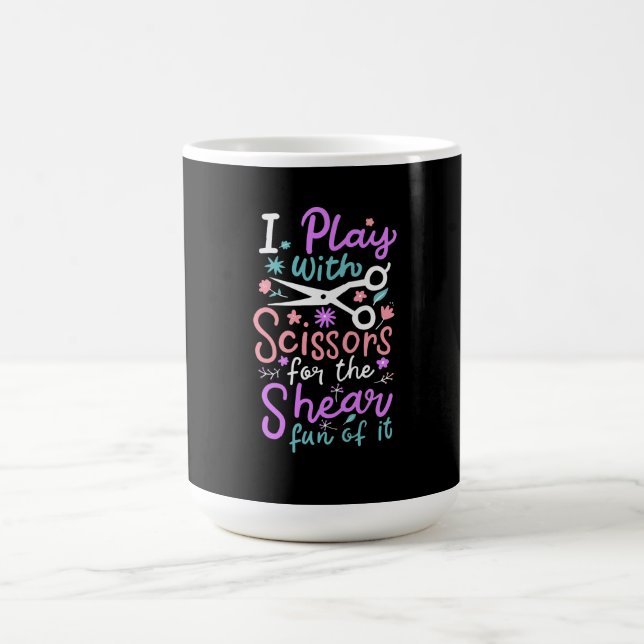 Hairdresser Hairstylist Gift Kaffemugg (Center)