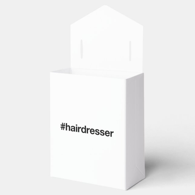 HAIRDRESSER Hashtag Presentaskar (Öppnad)