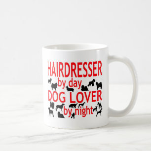 Hairdresser Hund älskare Kaffemugg