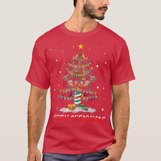 Hairdresser Julgran God jul Hairstylist T Shirt