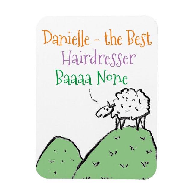 Hairdresser Magnet (Vertikal)