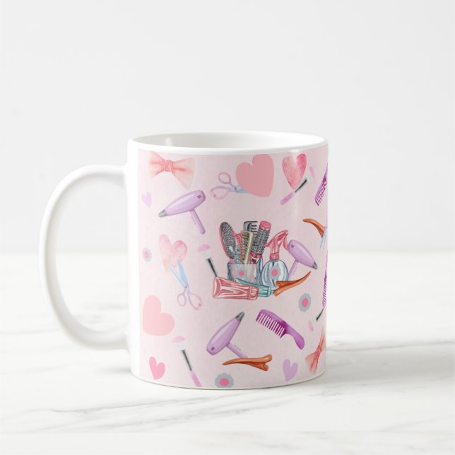 Hairdresser Mugg (Vänster)