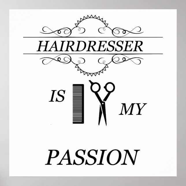 Hairdresser Poster (Framsidan)
