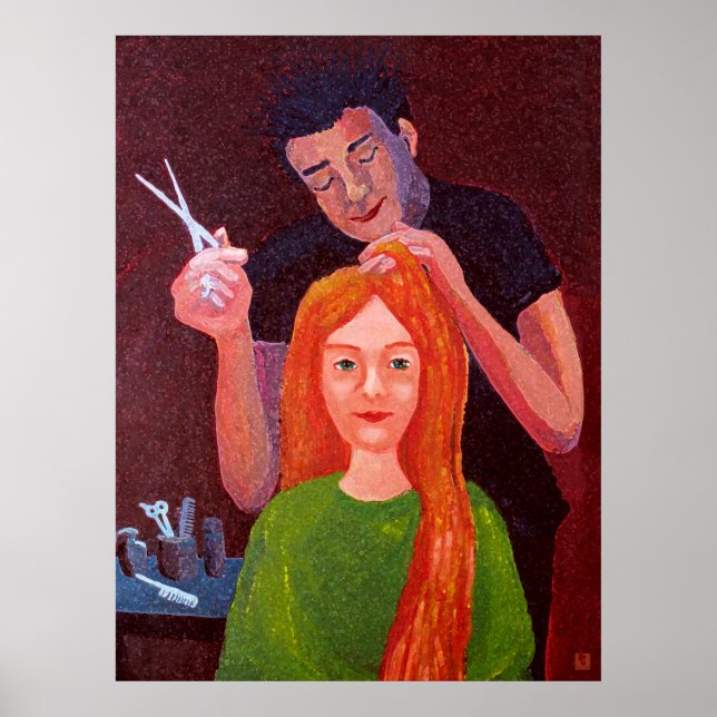 Hairdresser Poster (Framsidan)
