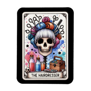 Hairdresser Tarot Card-magnet Magnet