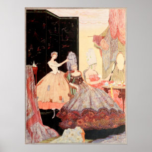 Hairdresser - Vintage bild Poster