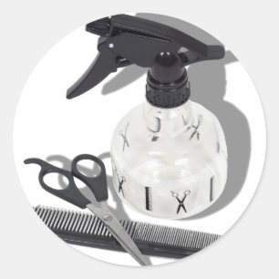 HairdresserItems060910Shadows Runt Klistermärke