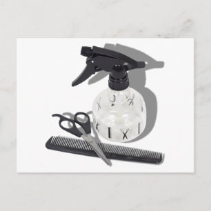HairdresserItems060910Skuggor Vykort