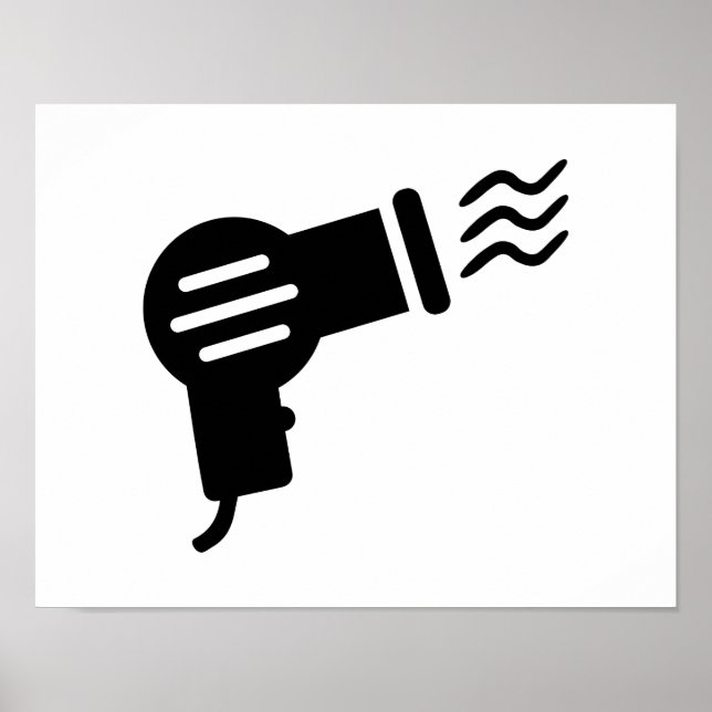 Hairdryer Poster (Framsidan)