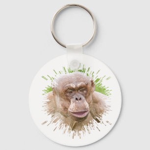 Hairless Chimpanzee Nyckelring