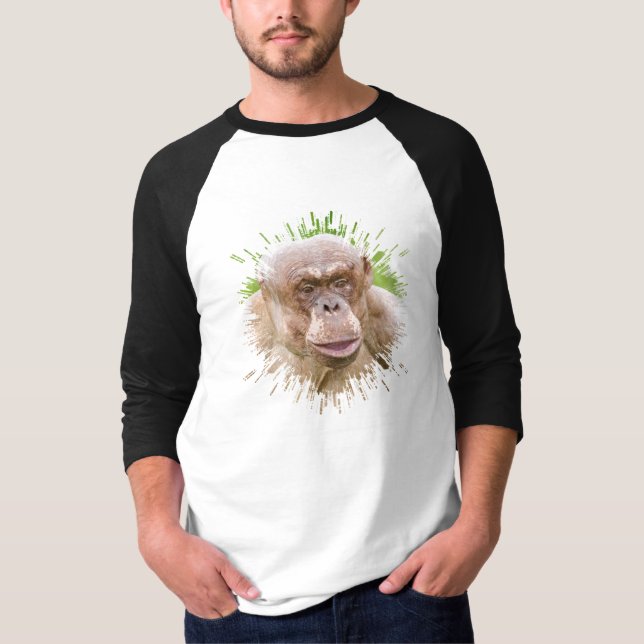 Hairless Chimpanzee T Shirt (Framsida)