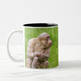 Hairless Chimpanzee Två-Tonad Mugg