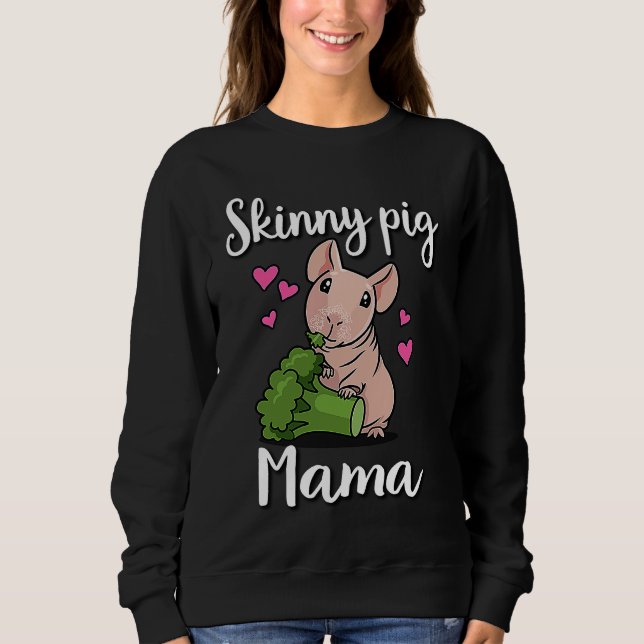 Hairless Guinea Pig  7 T Shirt (Framsida)