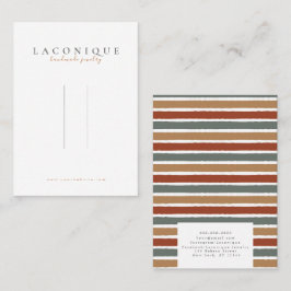 Hairpin-Visning | ABSTRAKT | Modern Visitkort