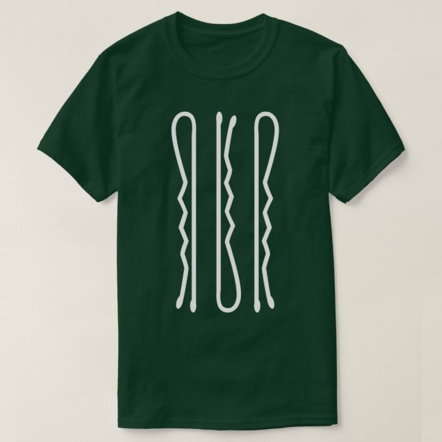 Hairpins T Shirt (Design framsida)