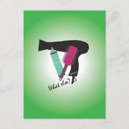 Hairstiles verktyg - Vad mer? Vykort