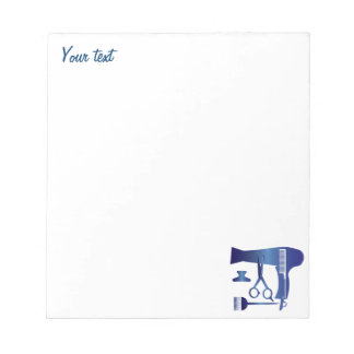 Hairstiyles verktyg anteckningsblock