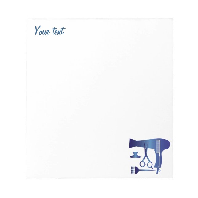 Hairstiyles verktyg anteckningsblock (Framsida)