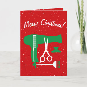 Hairstiyles verktyg helgkort