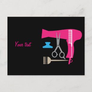 Hairstiyles verktyg vykort