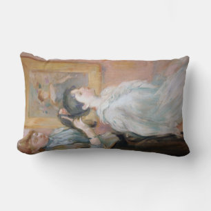 Hairstyle (av Berthe Morisot) Lumbarkudde