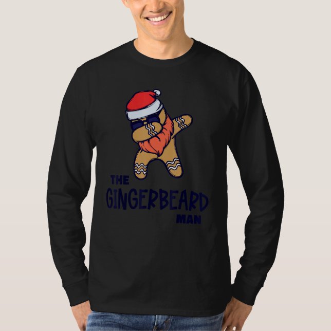Hairstyle Faci coola Beared Beard Growth Hairstyle T Shirt (Framsida)