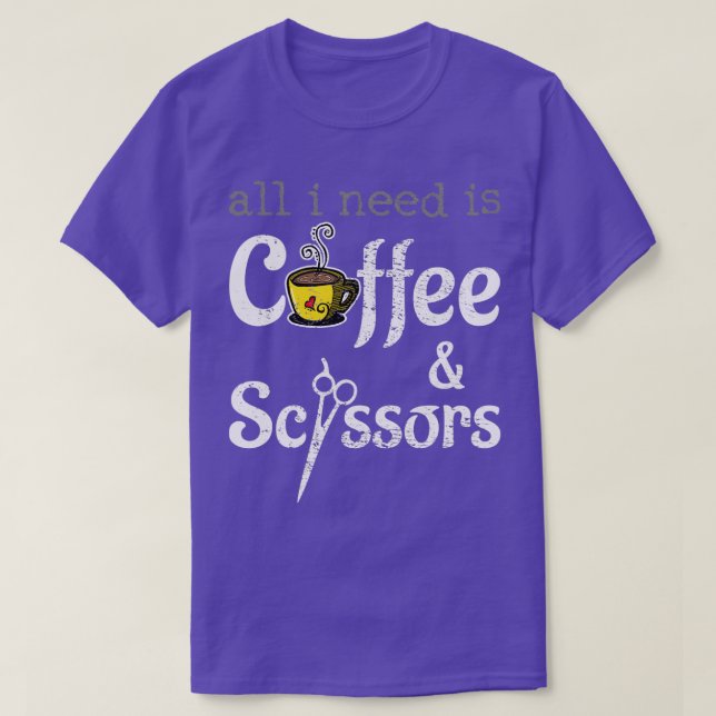 Hairstylist Barber T Shirt (Design framsida)