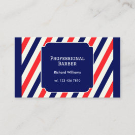 Hairstylist Barber Visitkort