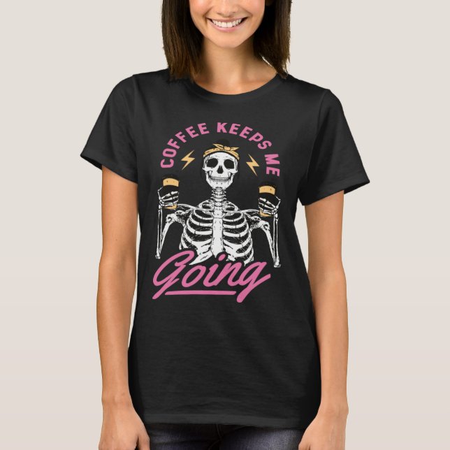 Hairstylist Cosmetolog Hair Chef Coffee Behålla M T Shirt (Framsida)