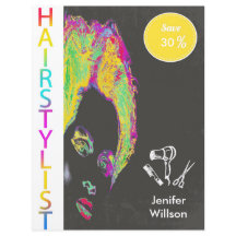 Hairstylist Discount Offer Flyer