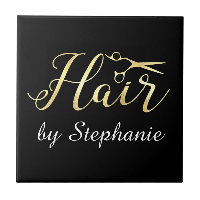 Hairstylist Hair Salon Kakelplatta (Framsidan)