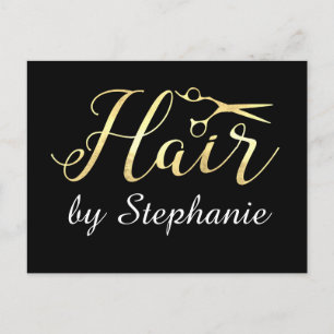 Hairstylist Hair Salon Vykort