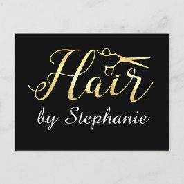 Hairstylist Hair Salon Vykort