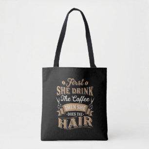 Hairstylist Hairdresser Gift Tygkasse