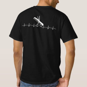 Hairstylist Heartslag Kärlek Hairdresser T Shirt
